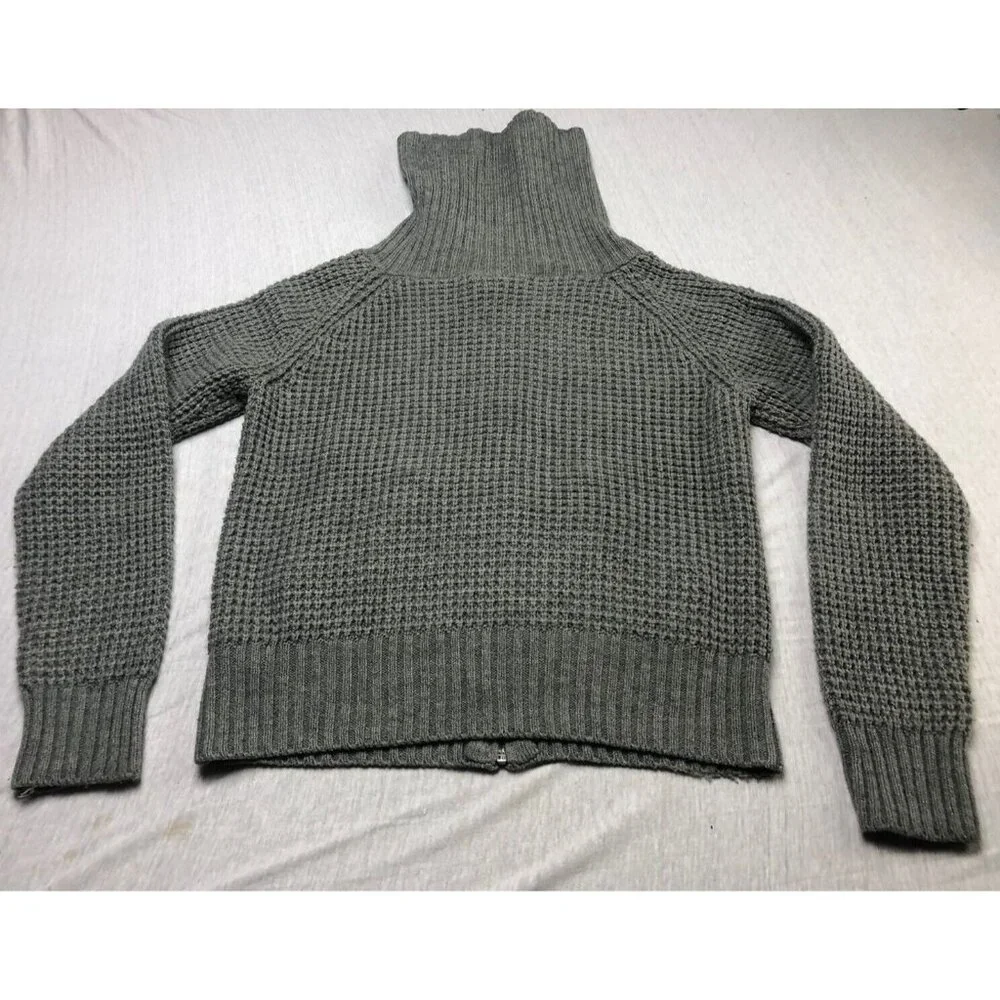 Divided By H&H Sweater Full Zip High Neck Pockets Unisex Kids Size 10 Comfy